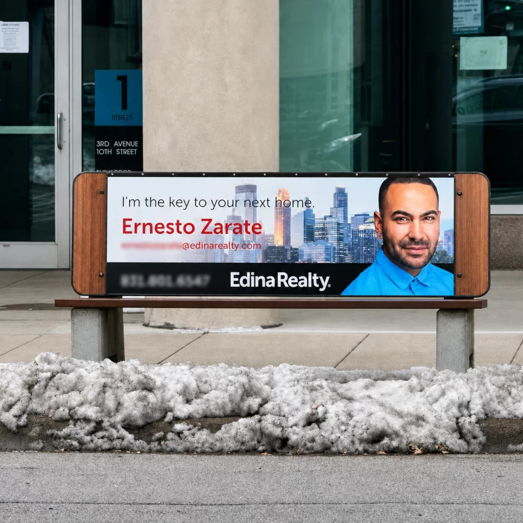 Realtor headshot neighborhood advertising San Francisco